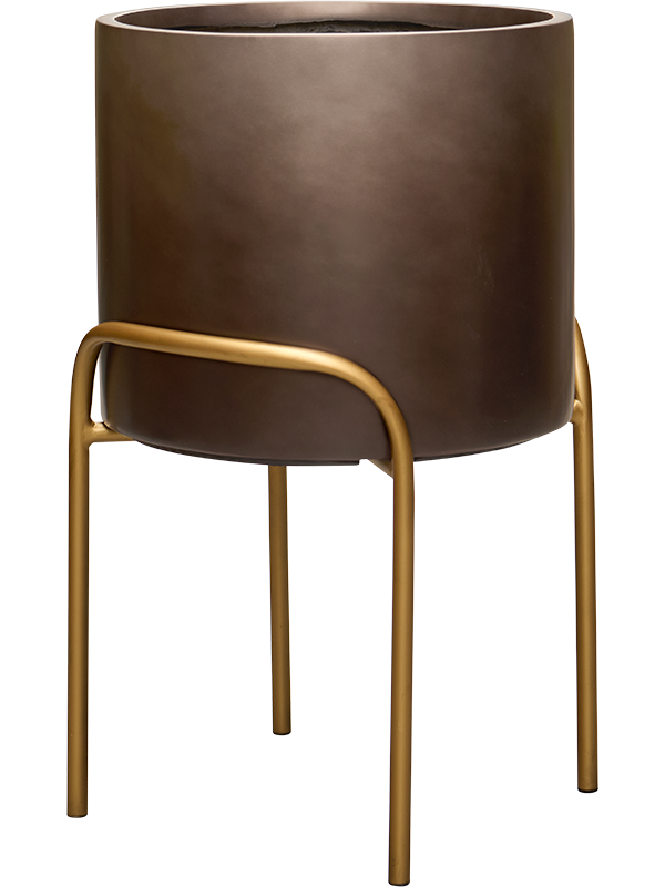 Cylinder Elevated High Matt Coffee